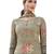 Green digital print pure silk salwar