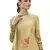 Gold digital print pure silk salwar