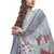 Sky blue digital print pure silk salwar