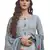 Sky blue digital print pure silk salwar