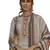 Grey digital print pure pashmina salwar