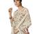 Cream digital print pashmina salwar