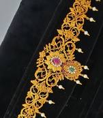 Gold bridal-kamarband