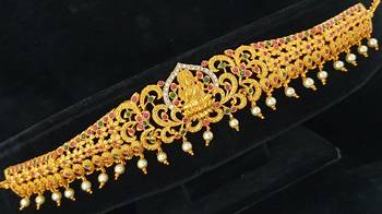 Gold bridal-kamarband 1