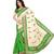multicolor Brasso Art silk saree with blouse