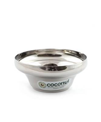 Coconut Stainless Steel Cherry Bowl/Vati/Katori - Set of 6 (10 cm Diameter) 3