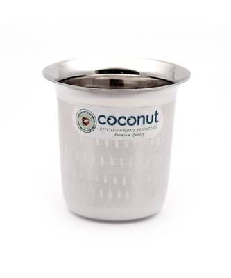 coconut Stainless Steel Coffee Glasses - Set of 6, Set of 6 Units - Capacity -120ML Each Glass 1