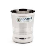 coconut Stainless Steel Glasses - Set of 6 -Capacity -170ML Each Glass
