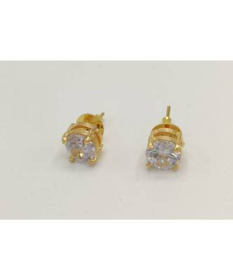 Silver stone studs 1
