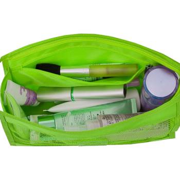 Shree Shyam Product Set of 1 Pc Green Nylon Bag Organizer, Polyester Bag Organizer, Handbag Organizer 2