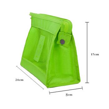 Shree Shyam Product Set of 1 Pc Green Nylon Bag Organizer, Polyester Bag Organizer, Handbag Organizer 3