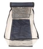 Black Color Shirt Stacker Closet Organizer  , Shirt Pouch, Transparent Shirt Cover