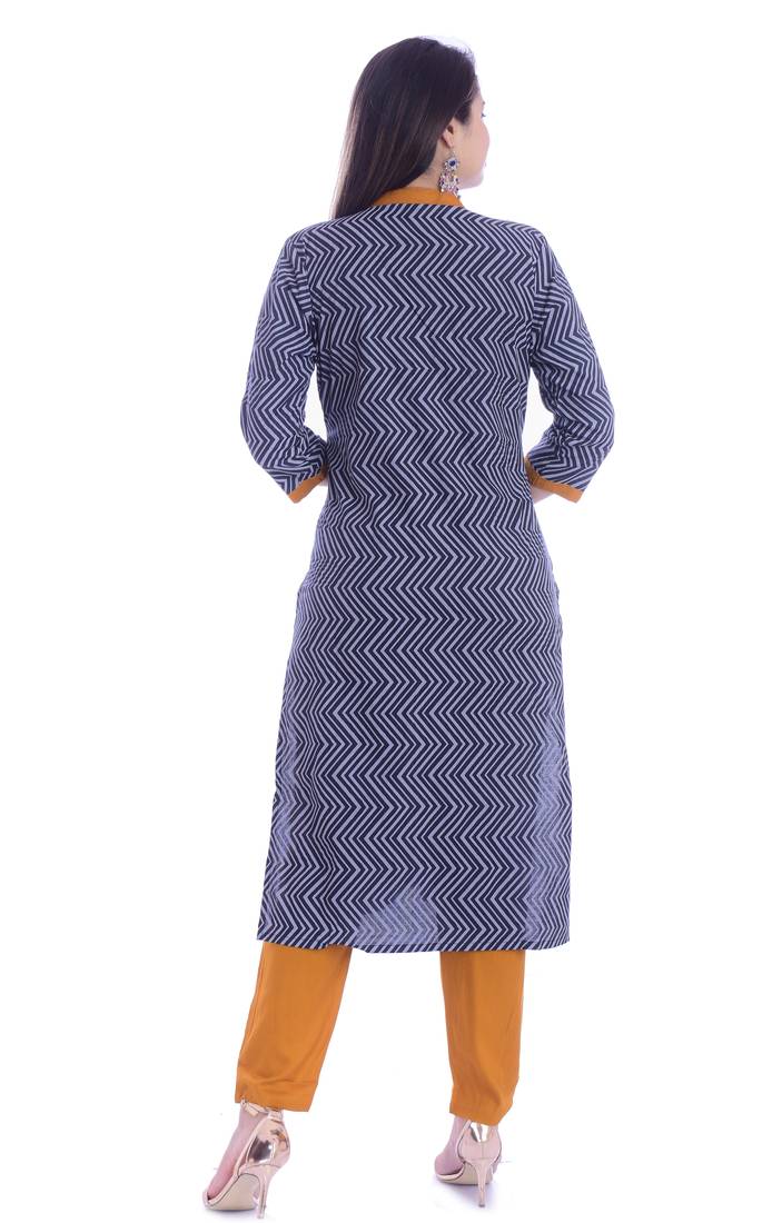 18 FOREVER V R FOR U Women Kurta and Pant Set Rayon