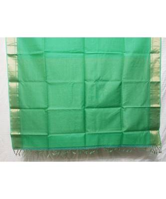 multicolor woven cotton silk saree with blouse 3