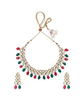 Multicolor Kundan Necklace Sets 2