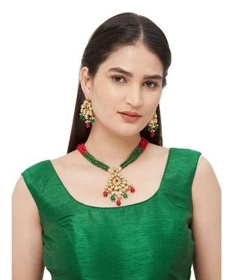 Multicolor Kundan Necklace Sets 1