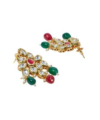 Multicolor Kundan Necklace Sets 4