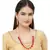 Kundan Necklace With Cream Moti Long Necklace Set