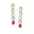 Kundan Necklace With Cream Moti Long Necklace Set