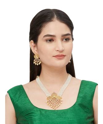 White Kundan Necklace Sets 1