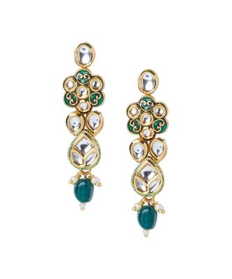 Green Kundan Necklace Sets 3