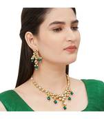 Green Kundan Necklace Sets