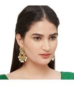 Gold Kundan Earrings