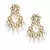 Gold Kundan Earrings