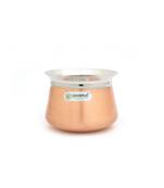 Coconut Stainless Steel Gala FC Copper Handi/Cookware (Without Handle & Lid) - 1 Unit - Capacity -1500ML