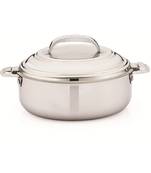 Coconut Stainless Steel Miroir Plain Casserole 1000 ML
