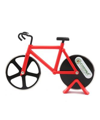 Coconut Cycle Pizza Cutter (Multicolour) Non Stick - 1 Unit 1