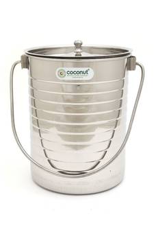 COCONUT Stainless Steel Milk Pot - 4000 ml, 1 Pieces, Silver