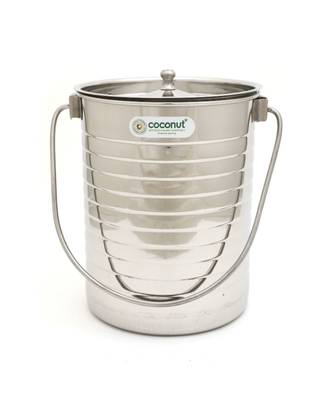 COCONUT Stainless Steel Milk Pot - 4000 ml, 1 Pieces, Silver 1