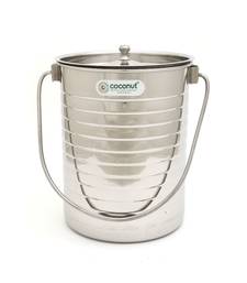 COCONUT Stainless Steel Milk Pot - 4000 ml, 1 Pieces, Silver