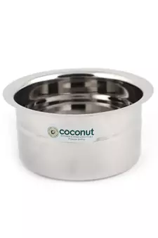 Coconut Stainless Steel Rose Baby Topes (300, 400, 500 and 600 ml) - Set of 4