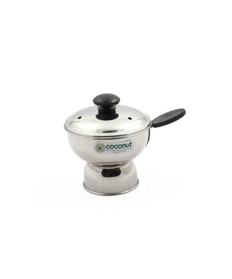 coconut Stainless Steel Puttu Cup Chirratu Maker Pressure Cooker Attachment (200ml) 1
