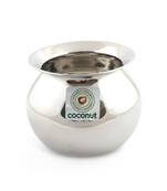 Coconut Stainless Steel Balloon/Gundu/Pongal Pot/Multipurpose Pot - 1 Unit - Diameter -19 Cms
