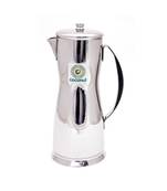 Coconut Stainless Steel Figo Jug/Belly Shaped Water Jug/Water Pitcher/Fridge Jug with Lid - 1500ML - Diamater  10.2Cm