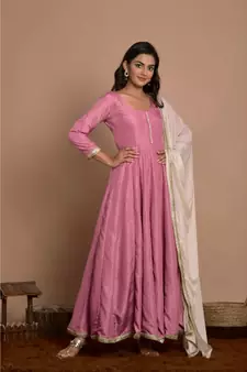 LILAC ANANRKALI SET