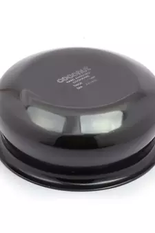 Coconut Hard Anodised Curry Pot Plain Cookware - Big - Capacity - 3.25 litres,Black