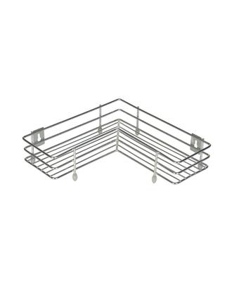 KCL L Shape Stainless Steel Multipurpose Corner Kitchen Storage Rack/Shelf - 1 Unit (1 Level) 1