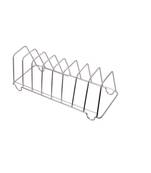 KCL Stainless Steel Chrome Finish Plate Stand/Rack for 8 Plate/Thali