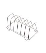 KCL Stainless Steel Chrome Finish Plate Stand/Rack for 6 Plate/Thali