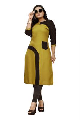 Multicolor hand woven rayon diwali-kurtis 2