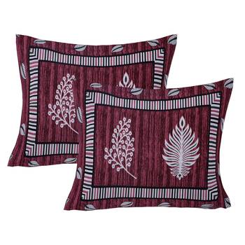 AJ Home 100% Cotton Premium King Size Bedsheet with Two Zip Pillow Covers 3