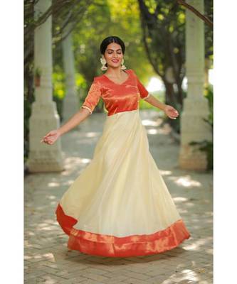 Off White Benaras Fit and Flare Dress 2
