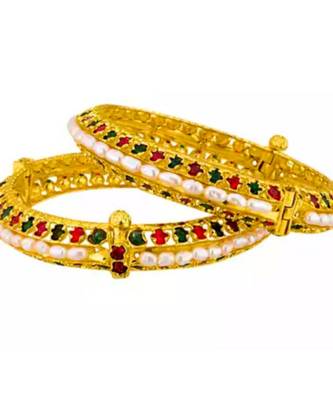multicolor pearl bangles 1