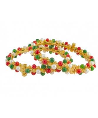 multicolor pearl bangles 1