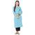 women's pure cotton dobby casual wear blue kurti