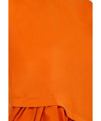 Women's Mustard Synthetic Crepe plain regular fit top 5